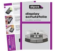 dipos I 2x Screen Protector compatible with Melitta Caffeo Barista F740 Drip tray Protection Films clear