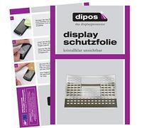 dipos I 2x Screen Protector compatible with NIVONA NICR 859 Drip tray Protection Films clear