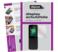 dipos I 2x Screen Protector compatible with Nokia 8110 4G Protection Films clear