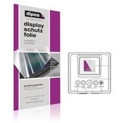 dipos 2x Clear Screen Protector for Spektrum Smart Charger S250