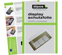 dipos I 2x Screen Protector matte compatible with Jura Z- Serie Z6 + Z8 stainless steel grate Protection Films