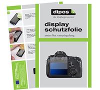 dipos I 2x Screen Protector matte compatible with Canon EOS 60D Protection Films