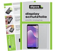 dipos 2x Matte Screen Protector for Huawei Y7 Prime (2018) | Ultra-Thin, Anti-Glare, Anti-Reflective, Perfect Fit, Anti-Scratch, Bubble-Free, Fingerprint Compatible, Easy Installation
