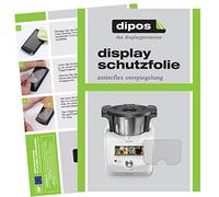 dipos I 2x Screen Protector matte compatible with SilverCrest Monsieur Cuisine Connect Protection Films