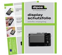 dipos I 2x Screen Protector matte compatible with Sony Cyber-Shot DSC-RX100 VII Protection Films