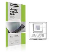 dipos 2x Matte Screen Protector for Spektrum Smart Charger S250
