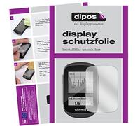 dipos I 3x Screen Protector compatible with Garmin Edge 130 Protection Films clear
