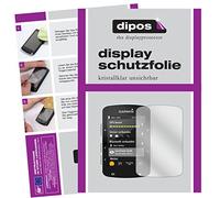dipos I 3x Screen Protector compatible with Garmin Edge 520 Protection Films clear