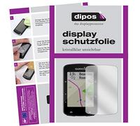 dipos I 3x Screen Protector compatible with Garmin Edge 520 Plus Protection Films clear