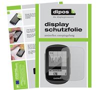 dipos I 3x Screen Protector matte compatible with Garmin Edge 130 Protection Films