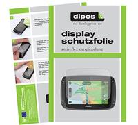 dipos I 3x Screen Protector matte compatible with TomTom Rider 450 Protection Films