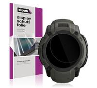 dipos 4x Clear Screen Protector for Garmin Instinct 2x Solar | Ultra-Thin, HD Clear, Protection Film, Perfect Fit, Anti-Scratch, Bubble-Free, Case-Friendly, Fingerprint Compatible