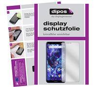 dipos I 4x Screen Protector compatible with Nokia 5.1 Plus Protection Films clear (2x front + 2x back)