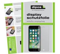dipos 4x Matte Screen Protector for Apple iPhone 8 Plus | 2x front + 2x back, Ultra-Thin, Anti-Glare, Anti-Reflective, Perfect Fit, Anti-Scratch, Bubble-Free, Fingerprint Compatible
