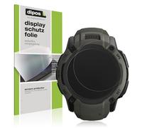 dipos 4x Matte Screen Protector for Garmin Instinct 2x Solar | Ultra-Thin, Anti-Glare, Anti-Reflective, Perfect Fit, Anti-Scratch, Bubble-Free, Fingerprint Compatible, Easy Installation