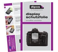 dipos I 5x Screen Protector compatible with Nikon D70 Protection Films clear
