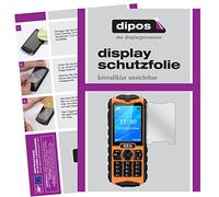 dipos 6x Clear Screen Protector for AEG M550 | Ultra-Thin, HD Clear, Protection Film, Perfect Fit, Anti-Scratch, Bubble-Free, Case-Friendly, Fingerprint Compatible