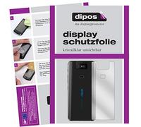 dipos 6x Clear Screen Protector for Asus Zenfone 6 (ZS630KL) Rückseite | Ultra-Thin, HD Clear, Protection Film, Perfect Fit, Anti-Scratch, Bubble-Free, Case-Friendly, Fingerprint Compatible