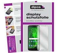 dipos I 6x Screen Protector compatible with Lenovo Moto G6 Plus Protection Films clear