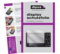 dipos I 6x Screen Protector compatible with Sony DSC RX100 VI Protection Films clear