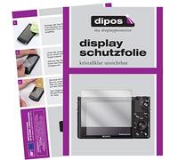 dipos I 6x Screen Protector compatible with Sony RX100 VII Protection Films clear
