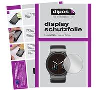 dipos 6x I Clear Protection Films Watch 47 mm diameter Screen Protector