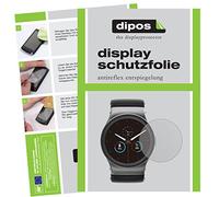 dipos 6x I Matte Protection Films Watch 37 mm diameter Screen Protector