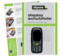 dipos I 6x Screen Protector matte compatible with Caterpillar CAT B25 Protection Films