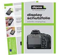 dipos 6x Matte Screen Protector for Nikon D3500 | Ultra-Thin, Anti-Glare, Anti-Reflective, Perfect Fit, Anti-Scratch, Bubble-Free, Fingerprint Compatible, Easy Installation