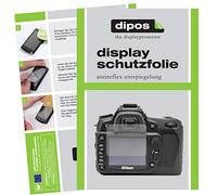 dipos 6x Matte Screen Protector for Nikon D80 | Ultra-Thin, Anti-Glare, Anti-Reflective, Perfect Fit, Anti-Scratch, Bubble-Free, Fingerprint Compatible, Easy Installation