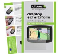 dipos Anti-Reflective Screen Protectors compatible with TomTom Models 3 Items TomTom Start 52