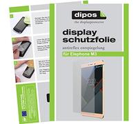 dipos Antireflex Screen Protector compatible with Elephone M3 Pack Of 2 - Anti Reflective Premium Matte Film