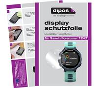 dipos Antireflex Screen Protector compatible with Garmin Forerunner 735XT 6/Crystal Clear 2 Pieces