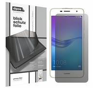 dipos Black Privacy Screen Protector - Privacy Filter Screen Protector compatible with Huawei Enjoy 6 with Anti-Reflective Effect