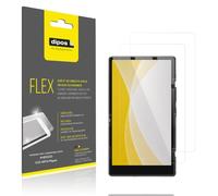 dipos FLEX 2x Clear Screen Protector for AHENOD G15 MP3-Player | HD Clear, 100% Screen Coverage, Full Cover Film, Self-Healing, Bubble-Free, Fingerprint Compatible, Easy Installation