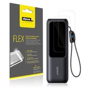 dipos FLEX 2x Clear Screen Protector for Anker A1695 Laptop Powerbank | HD Clear, 100% Screen Coverage, Full Cover Film, Self-Healing, Bubble-Free, Fingerprint Compatible, Easy Installation
