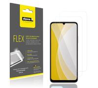 dipos FLEX 2x Clear Screen Protector for General Mobile GM 26 | HD Clear, 100% Screen Coverage, Full Cover Film, Self-Healing, Bubble-Free, Fingerprint Compatible, Easy Installation