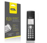 dipos FLEX 2x Clear Screen Protector for Panasonic KX-TGK220 | HD Clear, 100% Screen Coverage, Full Cover Film, Self-Healing, Bubble-Free, Fingerprint Compatible, Easy Installation
