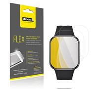 dipos FLEX 2x Clear Screen Protector for Xiaomi Redmi Watch 6 Active | HD Clear, 100% Screen Coverage, Full Cover Film, Self-Healing, Bubble-Free, Fingerprint Compatible, Easy Installation