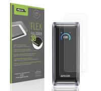 dipos FLEX 2x matte Protective Film compatible with Anker Prime 300W A110A, Anti-Reflective, 100% Screen Coverage, Fingerprint-ID Compatible, Case-Friendly, Full Cover Screen Protector Film