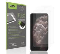 dipos FLEX 2x matte Protective Film compatible with Apple iPhone 11 Pro Max, Anti-Reflective, 100% Screen Coverage, Fingerprint-ID Compatible, Case-Friendly, Full Cover Screen Protector Film
