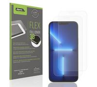 dipos FLEX 2x matte Protective Film compatible with Apple iPhone 13, Anti-Reflective, 100% Screen Coverage, Fingerprint-ID Compatible, Case-Friendly, Full Cover Screen Protector Film