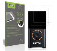 dipos FLEX 2x matte Protective Film compatible with AstroAi Kabellose Luftpumpe, Anti-Reflective, 100% Screen Coverage, Fingerprint-ID Compatible, Case-Friendly, Full Cover Screen Protector Film