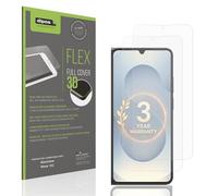 dipos FLEX 2x matte Protective Film compatible with Blackview Wave 10C, Anti-Reflective, 100% Screen Coverage, Fingerprint-ID Compatible, Case-Friendly, Full Cover Screen Protector Film