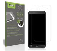 dipos FLEX 2x matte Protective Film compatible with Emporia Smart.7lite, Anti-Reflective, 100% Screen Coverage, Fingerprint-ID Compatible, Case-Friendly, Full Cover Screen Protector Film