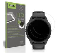 dipos FLEX 2x matte Protective Film compatible with Garmin Forerunner 265s 42mm, Anti-Reflective, 100% Screen Coverage, Fingerprint-ID Compatible, Case-Friendly, Full Cover Screen Protector Film