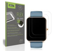 dipos FLEX 2x matte Protective Film compatible with Huakua G50 Smartwatch, Anti-Reflective, 100% Screen Coverage, Fingerprint-ID Compatible, Case-Friendly, Full Cover Screen Protector Film