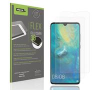 dipos FLEX 2x matte Protective Film compatible with Huawei Mate 20X, Anti-Reflective, 100% Screen Coverage, Fingerprint-ID Compatible, Case-Friendly, Full Cover Screen Protector Film