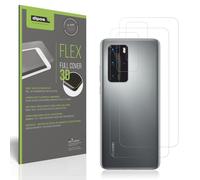 dipos FLEX 2x matte Protective Film compatible with Huawei P40 Pro Rückseite, Anti-Reflective, 100% Screen Coverage, Fingerprint-ID Compatible, Case-Friendly, Full Cover Screen Protector Film