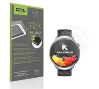 dipos FLEX 2x matte Protective Film compatible with Knauermann Pro 4 Mini 2026 (rund), Anti-Reflective, 100% Screen Coverage, Fingerprint-ID Compatible, Case-Friendly, Full Cover Screen Protector Film